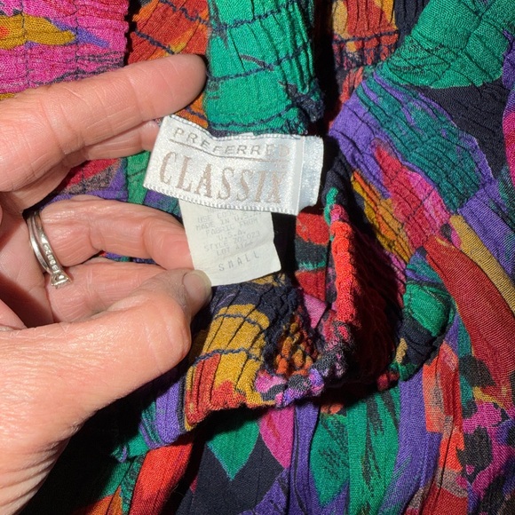 Floral Pleated Maxi Skirt — Multi Color - Picture 8 of 8